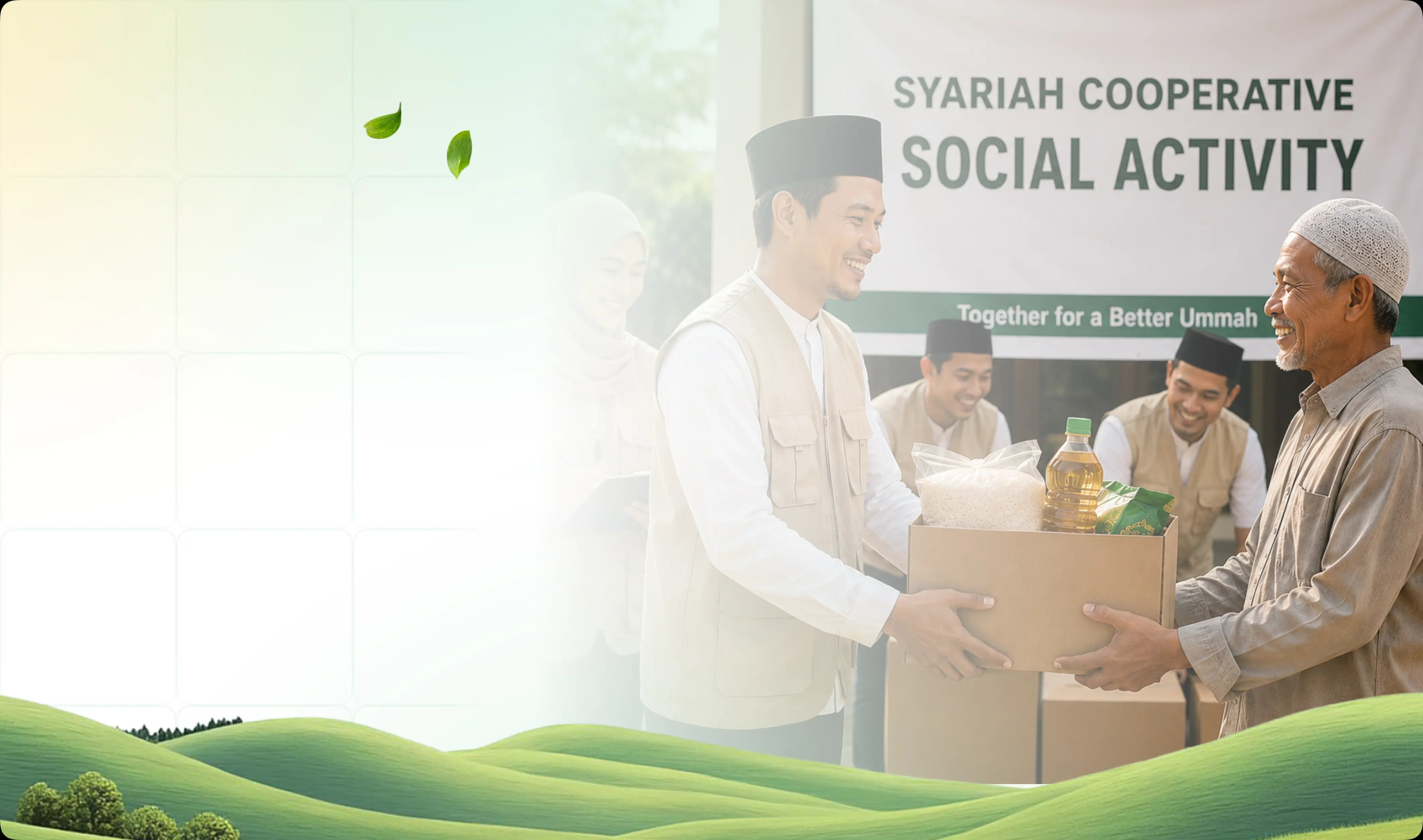 Kegiatan sosial koperasi Al-Kahfi